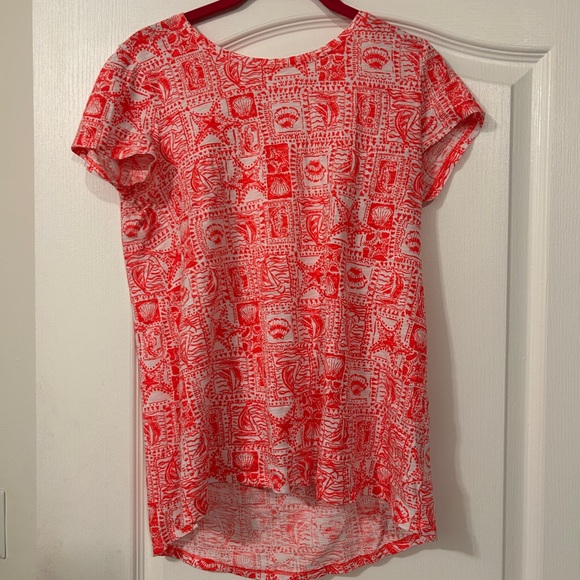 Etta top in Mizner Red Seaside Harbour - Picture 3 of 3